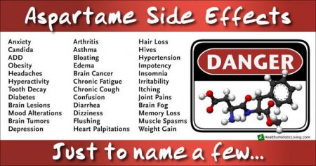 aspartame side effects